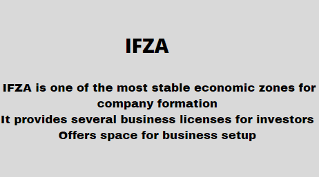 International Free Zone Authority (IFZA)